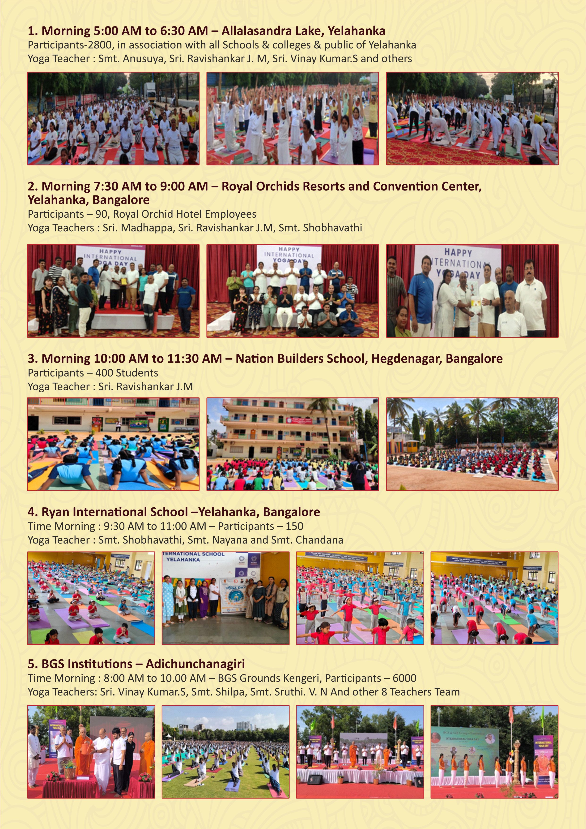 Yoga Day Brochure Page 2